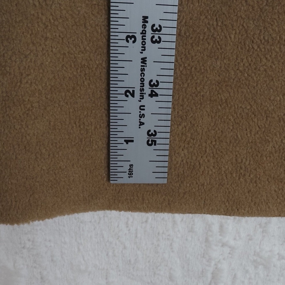 Henriette Steffensen Womens Wrap Coat M Camel Minimalist Denmark Asymmetric - Picture 11 of 11